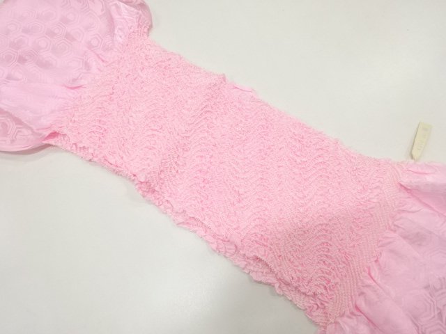 JAPANESE KIMONO / OBIAGE / SHIBORI 